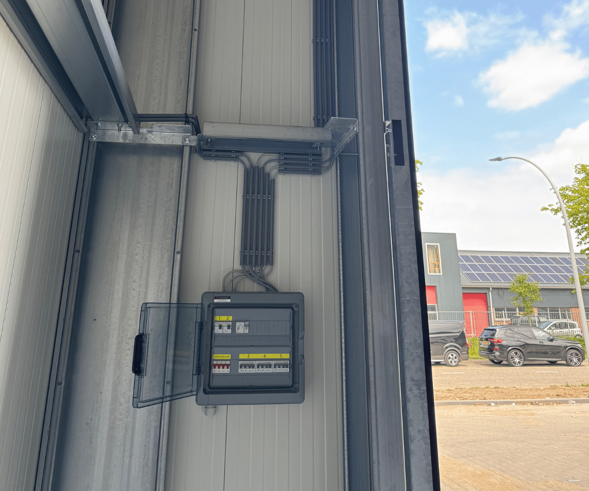 Tijdelijke elektra voor projectlocatie in Zaltbommel (4)