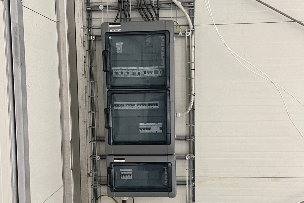 Elektrotechnische installaties voor bedrijfsloodsen